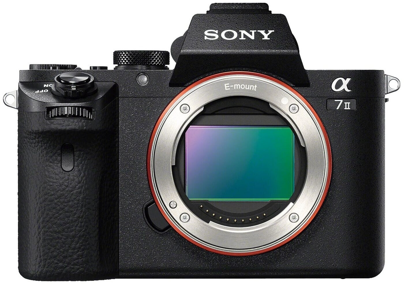 Sony Alpha 7 II Schwarz 2014, ohne Ladegerät mit akku Vollformat Systemkamera mit 24,3 MP, E-Mount Bajonett und 5-Achsen-Bildstabilisator | Zustand: Gut