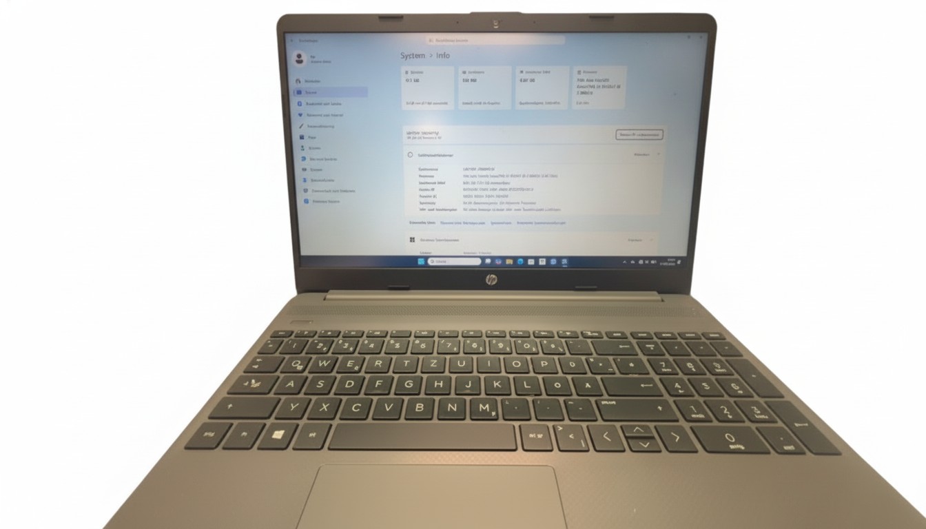 HP 250 G8 Grau, Intel Core i5-1135G7, 8GB RAM, 512GB SSD, Intel Iris Xe Graphics, schwarze Tasche | Zustand: Sehr Gut – Bild 3