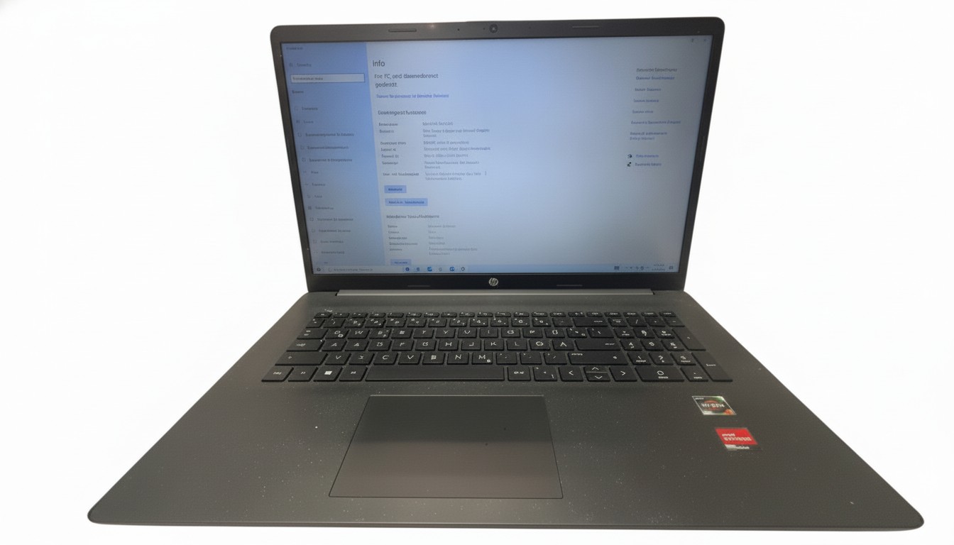 HP Laptop 15s Grau, AMD Ryzen 3 3250U, 8GB RAM, 256GB SSD, 15,6 Zoll Display | Zustand: Sehr Gut – Bild 3