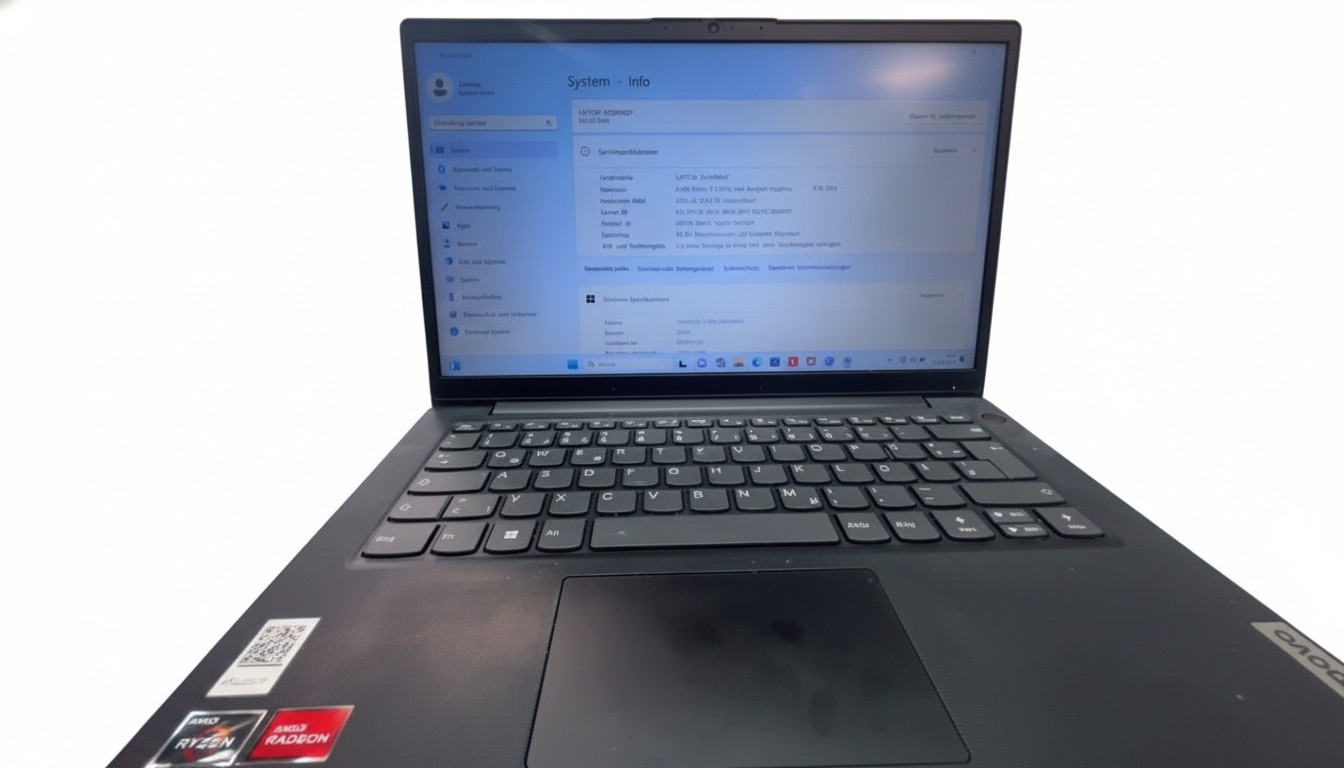 Lenovo V14 G4 AMN Schwarz, 14 Zoll FHD, AMD Ryzen 3 7320U, 8GB RAM, 256GB SSD | Zustand: Gut – Bild 2