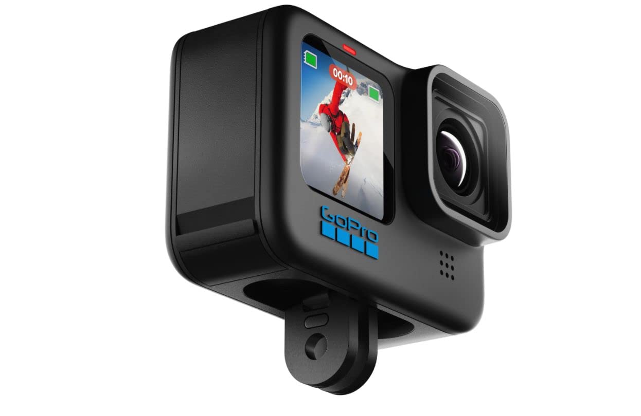 GoPro Hero 10 Black, Hülle, Originale Silikon-Schutzhülle in Schwarz für Actioncam, schützt vor Kratzern und Stößen | Zustand: Gut