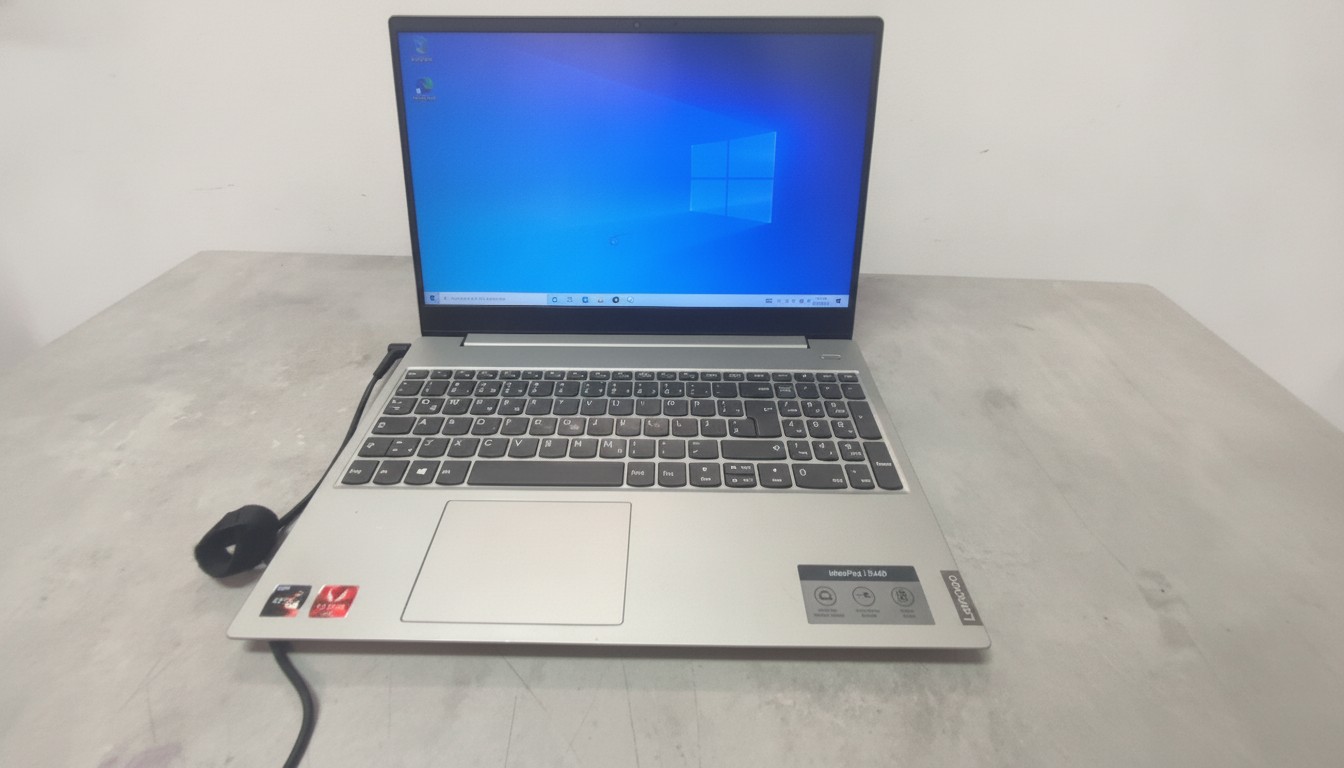 Lenovo IdeaPad S340-15API Grau, AMD Ryzen 5 3500U, 8GB RAM, 256GB SSD, mit Ladegerät | Zustand: Gut – Bild 2