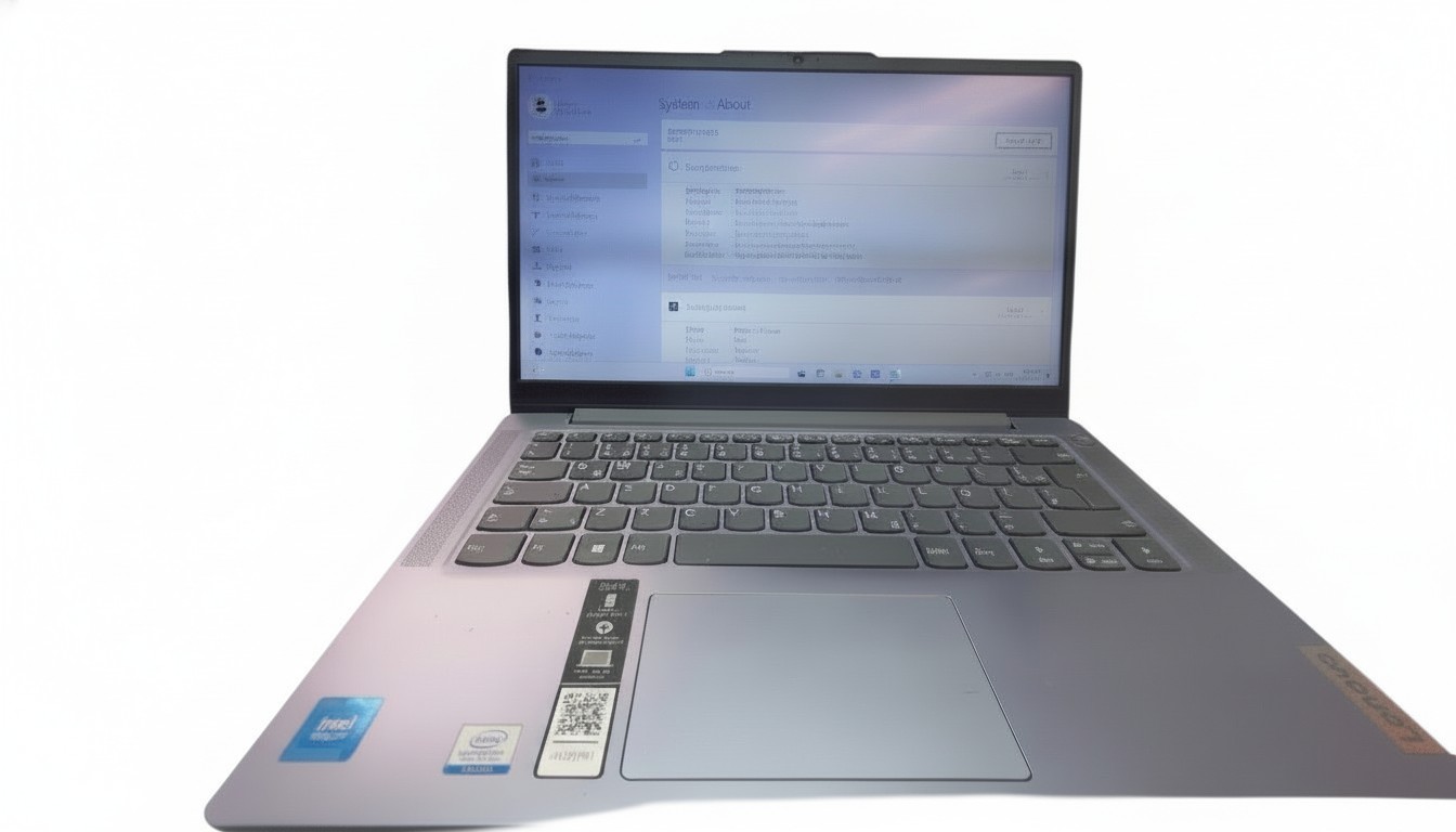 Lenovo IdeaPad Slim 3 grau, Intel N100, 4 GB RAM, 128 GB SSD, Windows 11 Home | Zustand: Gut – Bild 3