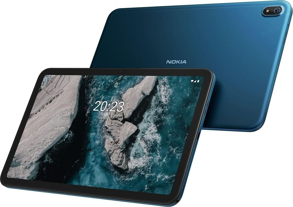 Nokia T20 2021 Dark Blue, 10.36 Zoll Android Tablet, 64GB, stabiles Gehäuse, ideal für Multimedia und Familie | Zustand: Gut | Farbe: schwarz