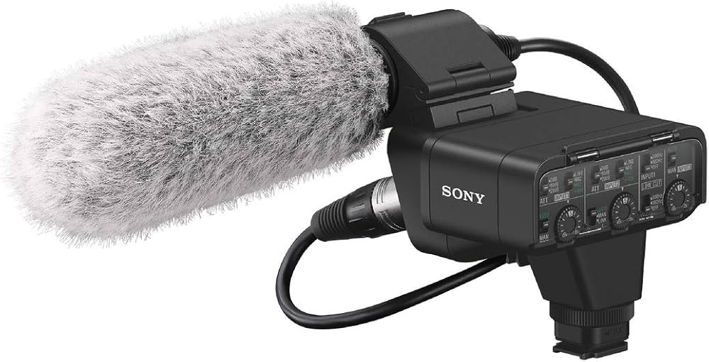 Sony XLR-K3M Schwarz, Digitaler XLR-Audioadapter und Mikrofon-Set mit Multi Interface Schuh für Sony Kameras, ovp | Zustand: Neu