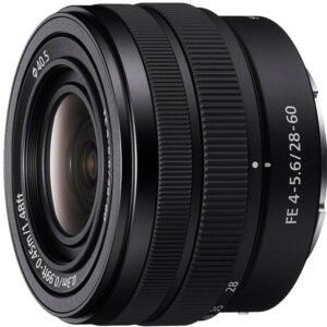 Sony FE 28-60mm F4-5.6 SEL2860 Schwarz, Standard-Zoom-Objektiv für E-Mount Vollformatkameras, kompakt und leicht, in OVP | Zustand: Sehr Gut