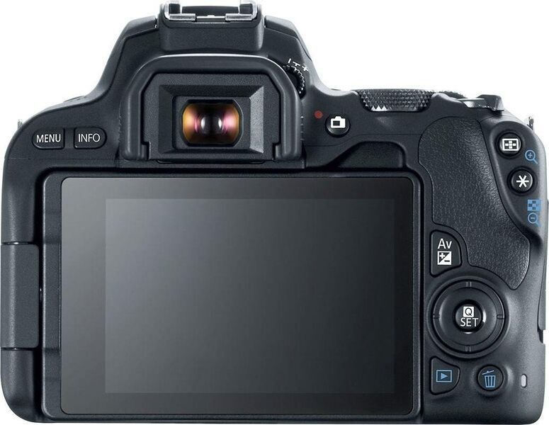 Canon EOS 200D 2017 Schwarz, Digitale Spiegelreflexkamera, 24,2 Megapixel, dreh- und schwenkbarer Touchscreen, ohne Ladegerät | Zustand: Gut – Bild 2