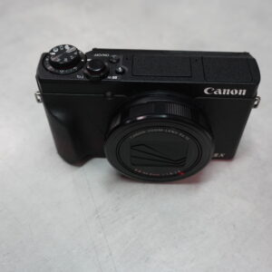 Canon PowerShot G5 X Mark II 2019 Schwarz, Kompaktkamera, 20.1 MP, 5x Zoom, 4K Video, WLAN, inkl. 2 Akkus und Ladegerät | Zustand: Sehr Gut