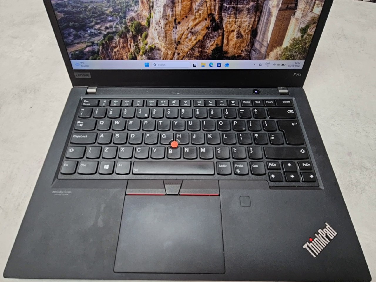 Lenovo ThinkPad P14s G2 2021 Schwarz, Intel Core i7-1165G7, 16 GB RAM, 512 GB SSD, Nvidia T500, 14 Zoll FHD, Windows, | Zustand: Gut – Bild 4