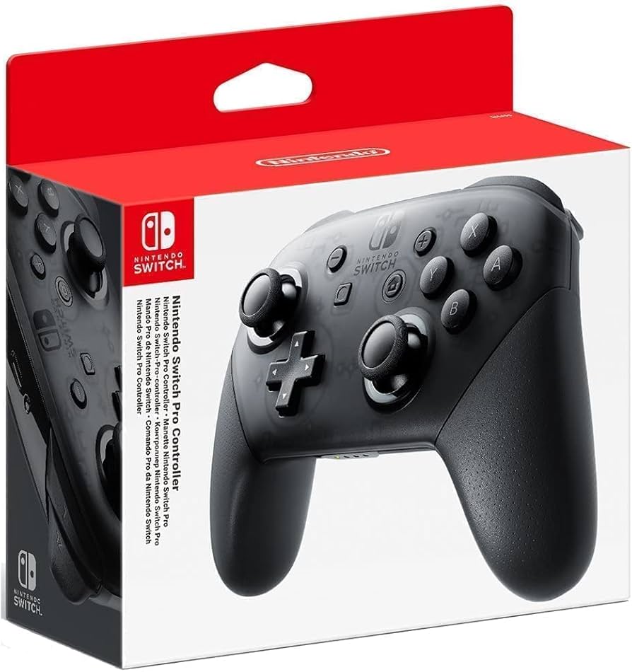Nintendo Switch Pro Controller Schwarz, Original Nintendo Pro Controller für die Nintendo Switch Konsole in Schwarz, in der Originalverpackung | Zustand: Sehr Gut – Bild 4