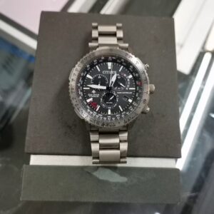 Citizen Eco-Drive Titanium Radio Controlled Sapphire, Herren-Armbanduhr, Funkuhr, Solar, Titan, inkl. OVP, Mit OVP | Zustand: Sehr Gut | Farbe: grau