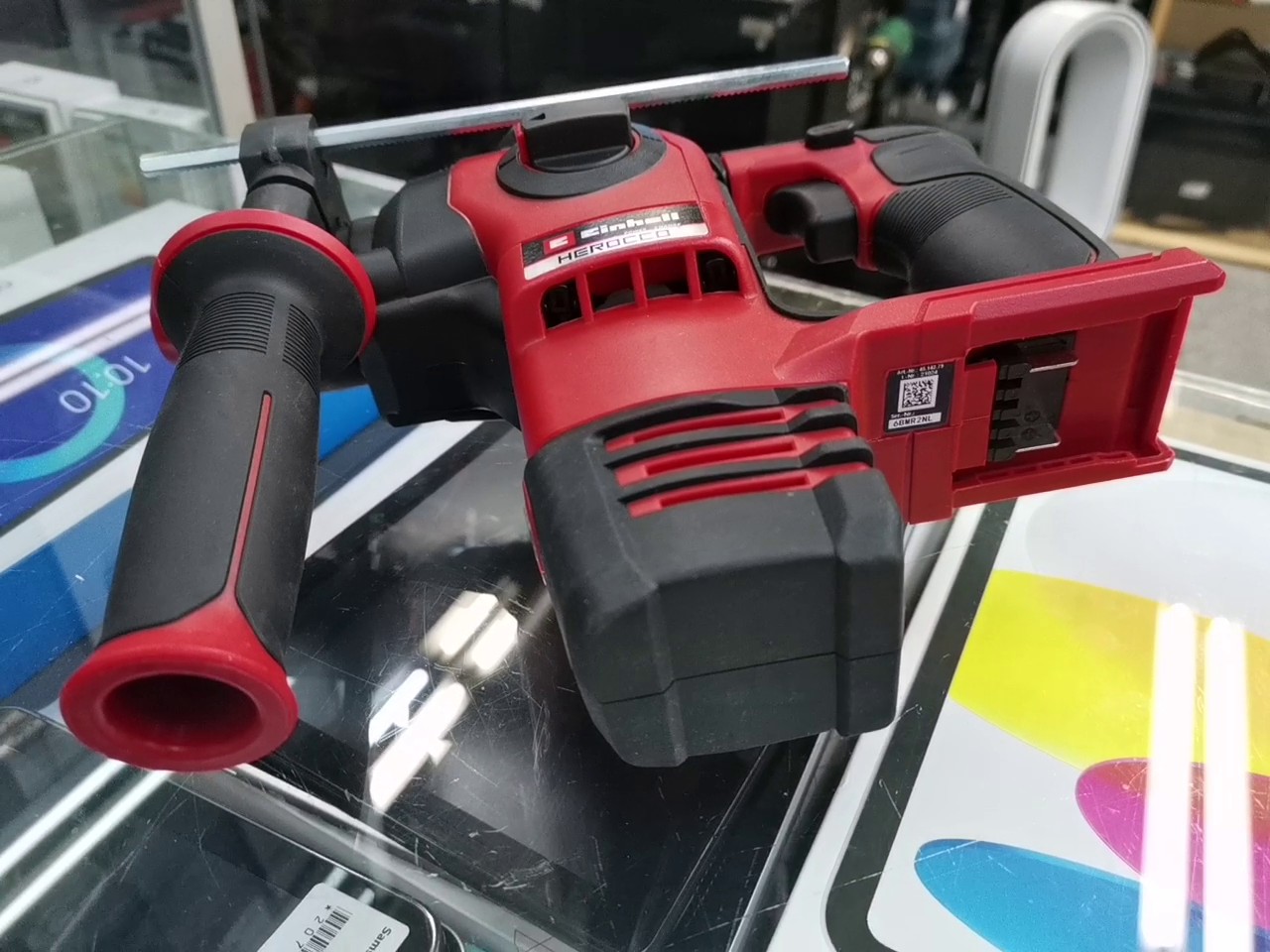 Einhell Herocco 18/20 Akku-Bohrhammer, Bürstenloser Akku-Bohr- und Meißelhammer, 18V Power X-Change, SDS-plus Aufnahme, solo ohne Zubehör | Zustand: Neu – Bild 2