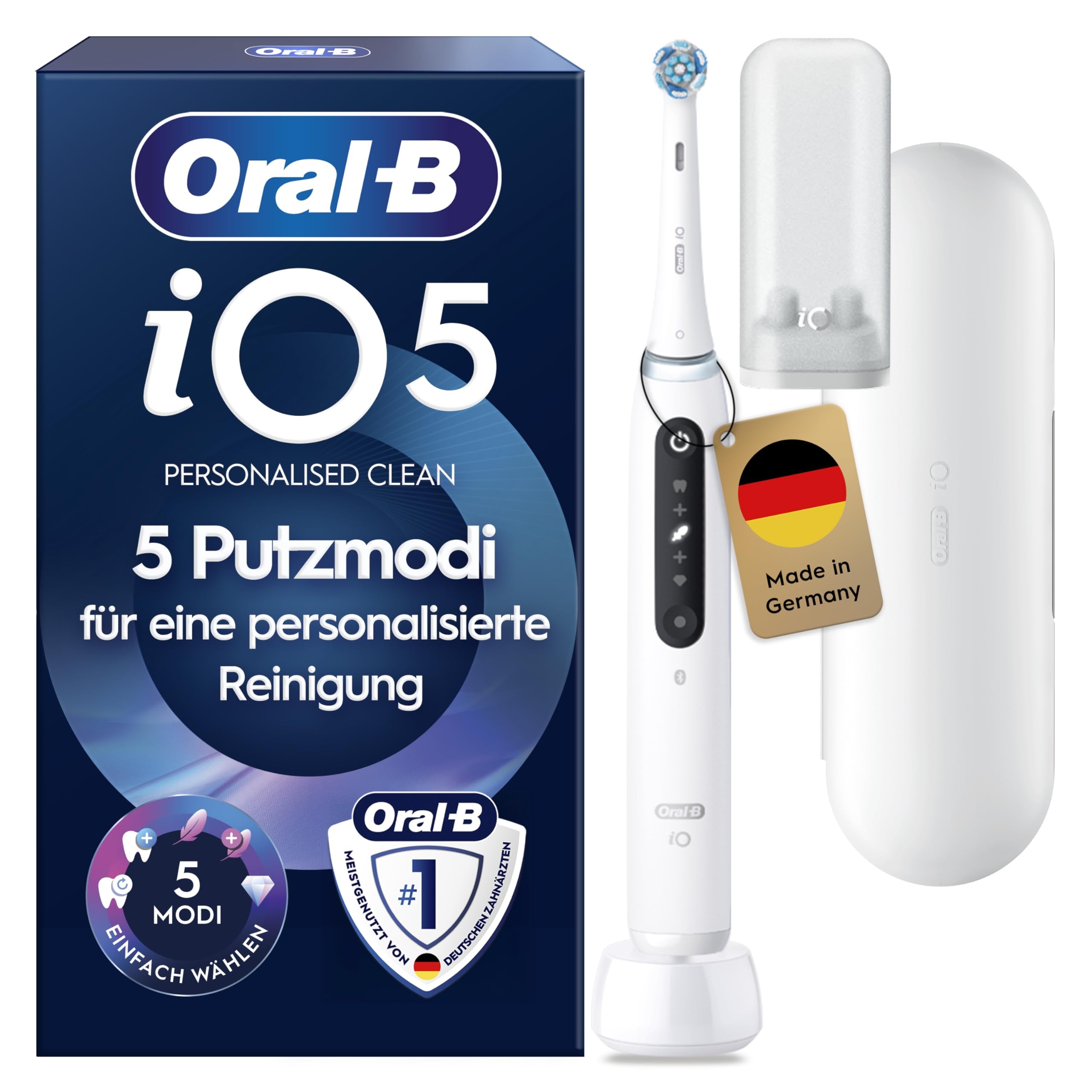 Oral-B iO Series 5N Quiet White, Elektrische Zahnbürste, OVP | Zustand: Neu