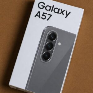 Samsung Galaxy A57 5G 128GB, 128GB Speicher, 5G-fähig, in Originalverpackung (OVP) | SimLock: Frei | Zustand: Neu | Farbe: schwarz | Akku: 100%