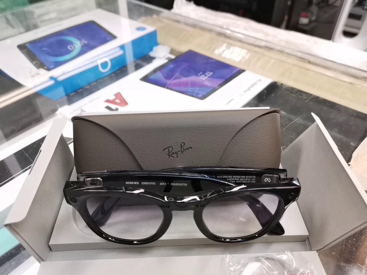 Ray-Ban Meta Scriber Optics 0RW7002 Schwarz, Intelligente AI-Brille Gen 2, Kunststoff, Panto-Design, in OVP | Zustand: Neu – Bild 2