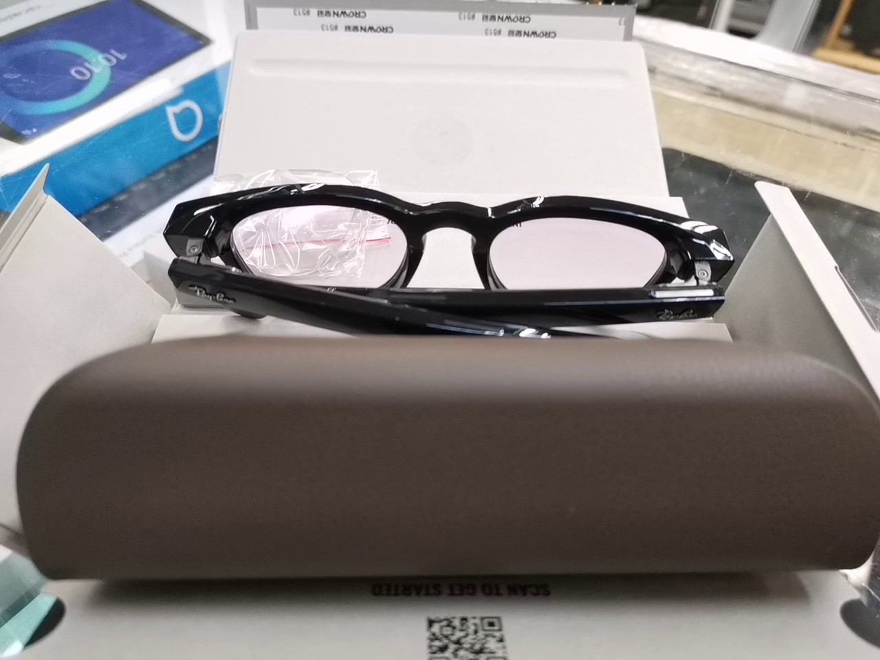 Ray-Ban Meta Scriber Optics 0RW7002 Schwarz, Intelligente AI-Brille Gen 2, Kunststoff, Panto-Design, in OVP | Zustand: Neu – Bild 4