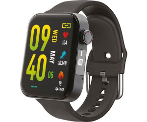 MediaShop Kendox Life Tracker Schwarz, Smartwatch und Fitnessuhr, 24 | 7 Vitalwert-Überwachung, 18 Sportmodi, inkl. Ladegerät und OVP | Zustand: Gut – Bild 2