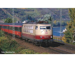 Piko E-Lok BR 103 DB AG Ep. V beige-rot 2023, H0 AC Sound-Elektrolokomotive Baureihe 103 der DB AG in kurzer Ausführung, ovp | Zustand: Neu