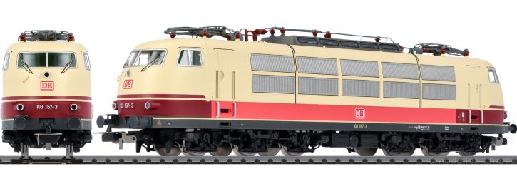 Piko E-Lok BR 103 DB AG Ep. V beige-rot 2023, H0 AC Sound-Elektrolokomotive Baureihe 103 der DB AG in kurzer Ausführung, ovp | Zustand: Neu – Bild 6