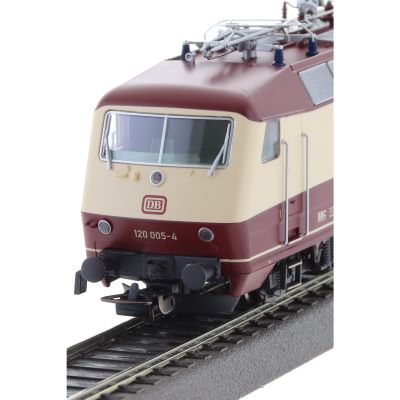 Piko BR 120 DB Ep. IV purpurrot/elfenbein, Elektrolokomotive Baureihe 120 der Deutschen Bundesbahn, Epoche IV, in OVP | Zustand: Neu – Bild 3