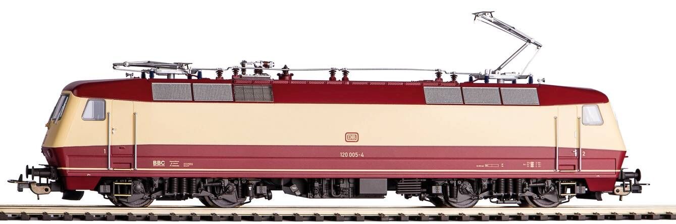Piko BR 120 DB Ep. IV purpurrot/elfenbein, Elektrolokomotive Baureihe 120 der Deutschen Bundesbahn, Epoche IV, in OVP | Zustand: Neu – Bild 6