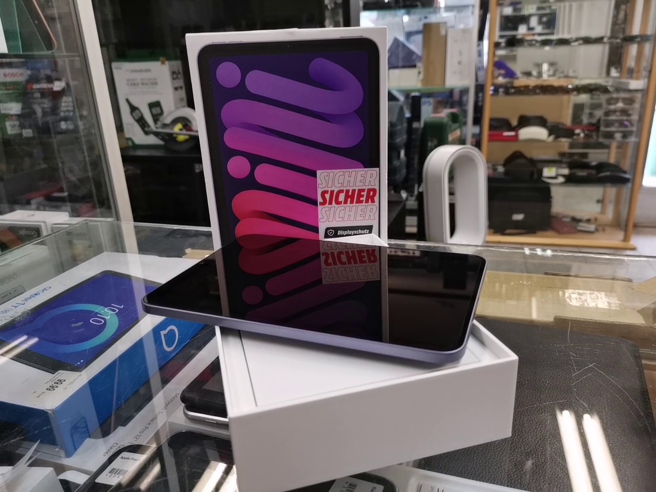 Apple iPad mini (6. Gen., 2021) Violett, Wi-Fi, 8,3 Zoll Liquid Retina Display, A15 Bionic Chip, OVP | Zustand: Wie Neu