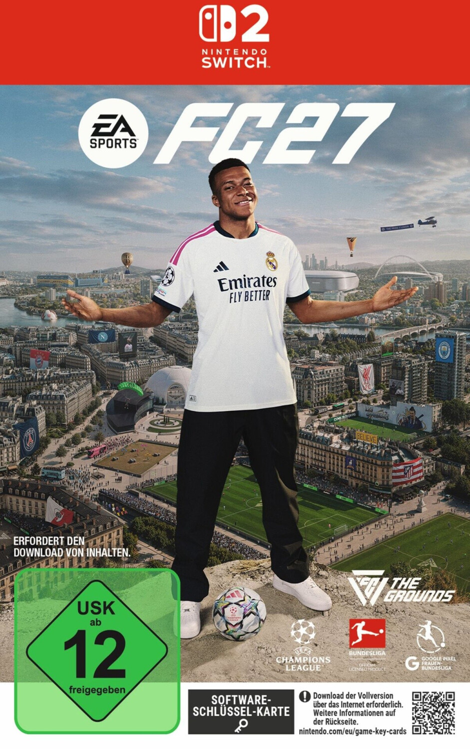 EA Sports FC 27 Nintendo Switch 2, Fussballspiel, originalverpackt mit Software-Schlüssel-Karte, USK ab 12 freigegeben | Zustand: Neu – Bild 5