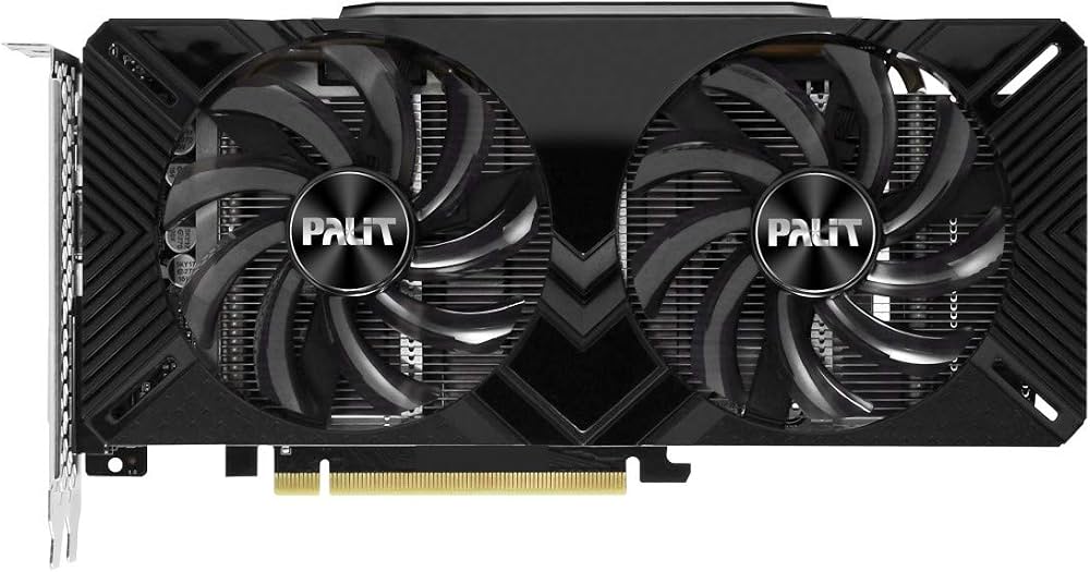 Palit GeForce RTX 2060 Dual 6GB, Leistungsstarke Nvidia-Grafikkarte mit 6 GB GDDR6-Speicher und Dual-Lüfter-Design für flüssiges Gaming. | Zustand: Gut