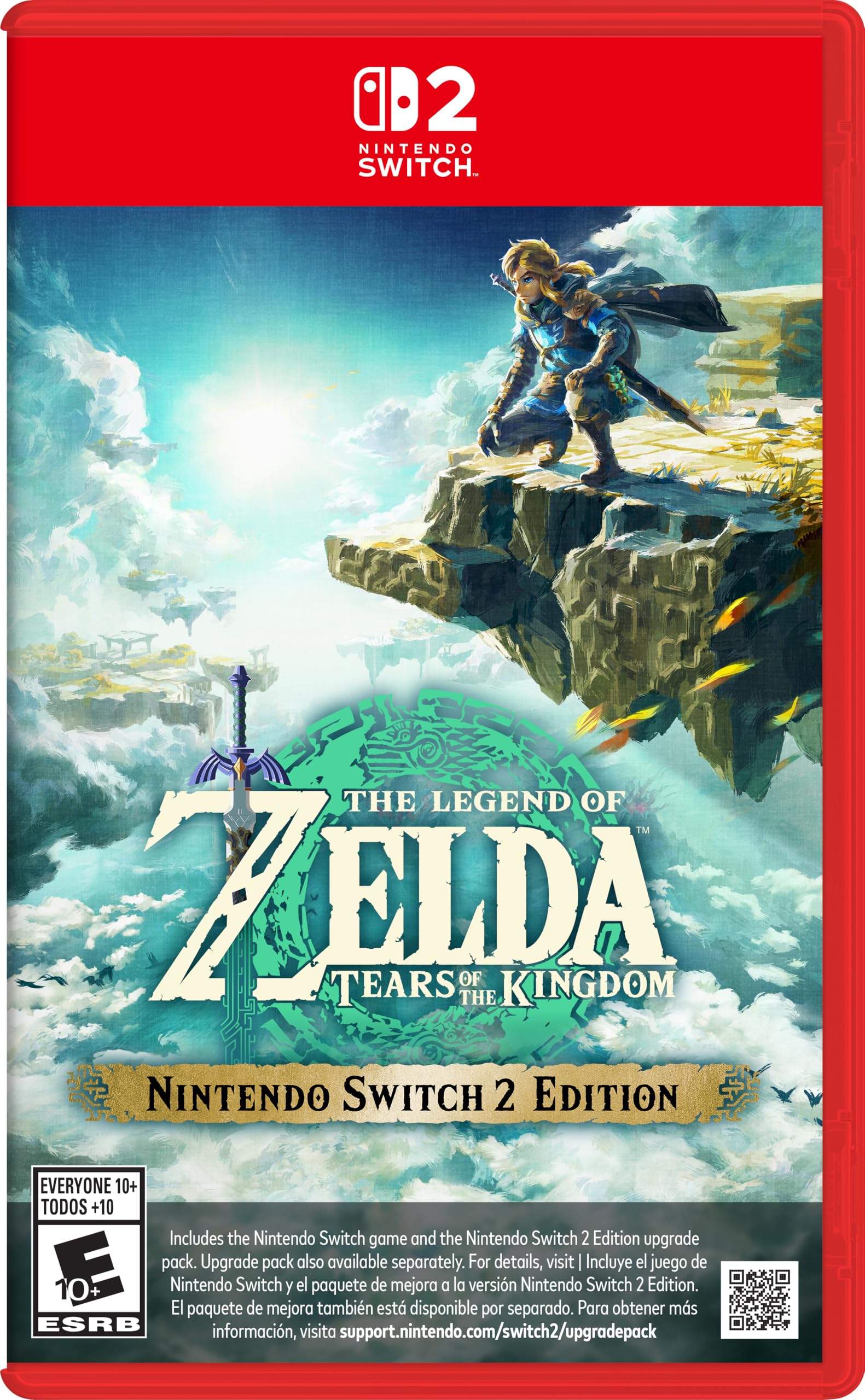 The Legend of Zelda: Tears of the Kingdom Switch 2, Nintendo Switch 2 Edition mit verbessertem Upgrade-Paket, flüssigeren Kämpfen und höherer Auflösung | Zustand: Neu – Bild 2