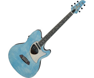 Ibanez TCM50FM Denim Blue, Elektro-Akustikgitarre, Talman Double Cutaway, Riegelahorn-Decke, mit Tonabnehmer und Tuner | Zustand: Sehr Gut – Bild 2