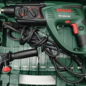 Bosch Bohrhammer PBH 3000-2 FRE, 750W, SDS-plus, mit Koffer, Wechselfutter, Zusatzhandgriff, Tiefenanschlag | Zustand: Wie Neu