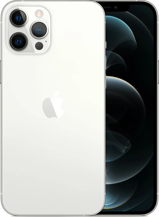 iPhone 12 Pro Max 128GB, 128GB, Akku und Display nicht original, SimLock: A1 | SimLock: A1 | Zustand: Gut | Farbe: weiss | Akku: 100%