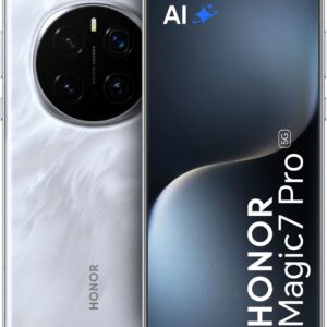 Honor Magic7 Pro 512GB, Display hat Kratzer, mit OVP, Frei | SimLock: Frei | Zustand: Gut | Farbe: weiss | Akku: 100%