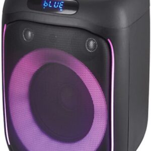 Peaq PPS 150-1, Party-Lautsprecher / Soundtower, Bluetooth, FM, USB | Zustand: Gut | Farbe: schwarz
