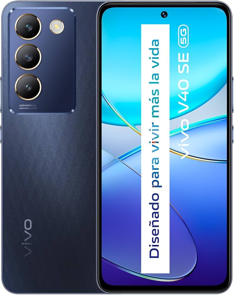 Vivo V40 SE 5G, 5G, OVP, SimLock Frei, Akku 100%, 256GB | SimLock: Frei | Zustand: Sehr Gut | Farbe: blau | Akku: 100%