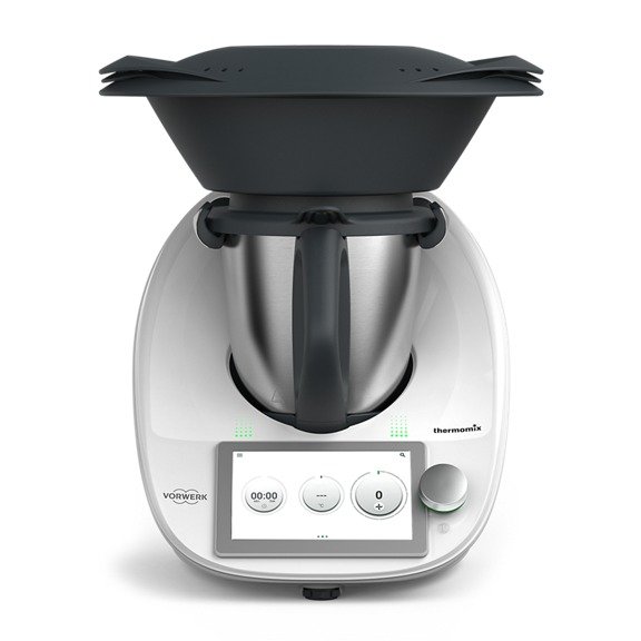 Vorwerk Thermomix TM6 Weiß, 220-240 V, 50/60 Hz, max. 1500 W, inkl. Mixtopf | Zustand: Sehr Gut