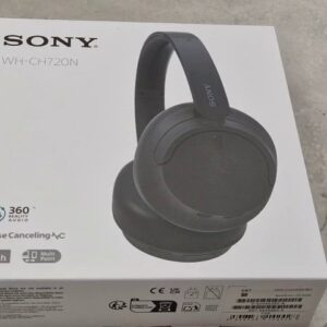Sony WH-CH720N Schwarz, Over-Ear Kopfhörer, Noise Canceling, 35h Akku ovp | Zustand: Wie Neu