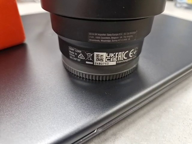 Sony FE 50mm F1.8 SEL50F18F Objektiv, 50mm Festbrennweite, Blende f/1.8, E-Mount, Vollformat, inkl. OVP | Zustand: Wie Neu – Bild 4
