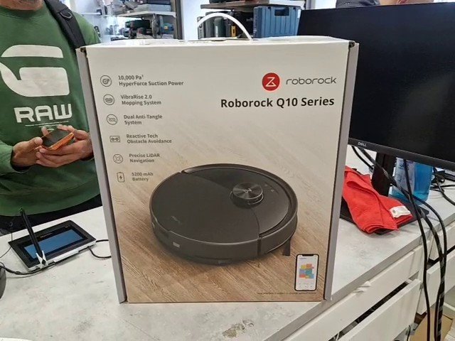 Roborock Q10 S5 Saugroboter Schwarz, Model: RRA0TAL, 10000 Pa, VibraRise 2.0, LiDAR, 5200 mAh, OVP – Bild 2