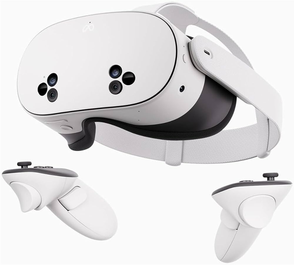 Meta Quest 3S 128GB Weiss, Snapdragon XR2 Gen 2, 8GB RAM, 128GB Speicher, Inkl. Controller und OVP | Zustand: Sehr Gut | Farbe: weiss