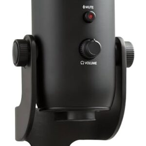 Logitech Blue Yeti Mikrofon, USB-Mikrofon, Schwarz, 3 Kapseln, Blackout | Zustand: Sehr Gut