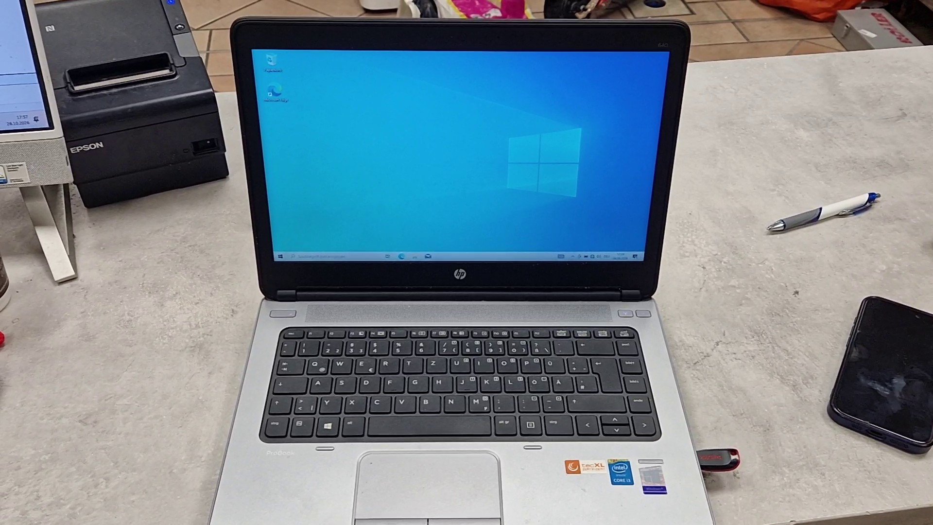HP Notebook, Intel Core i3-4000M, 8 GB RAM, 120 GB SSD, Windows 10 Home | Zustand: Gut