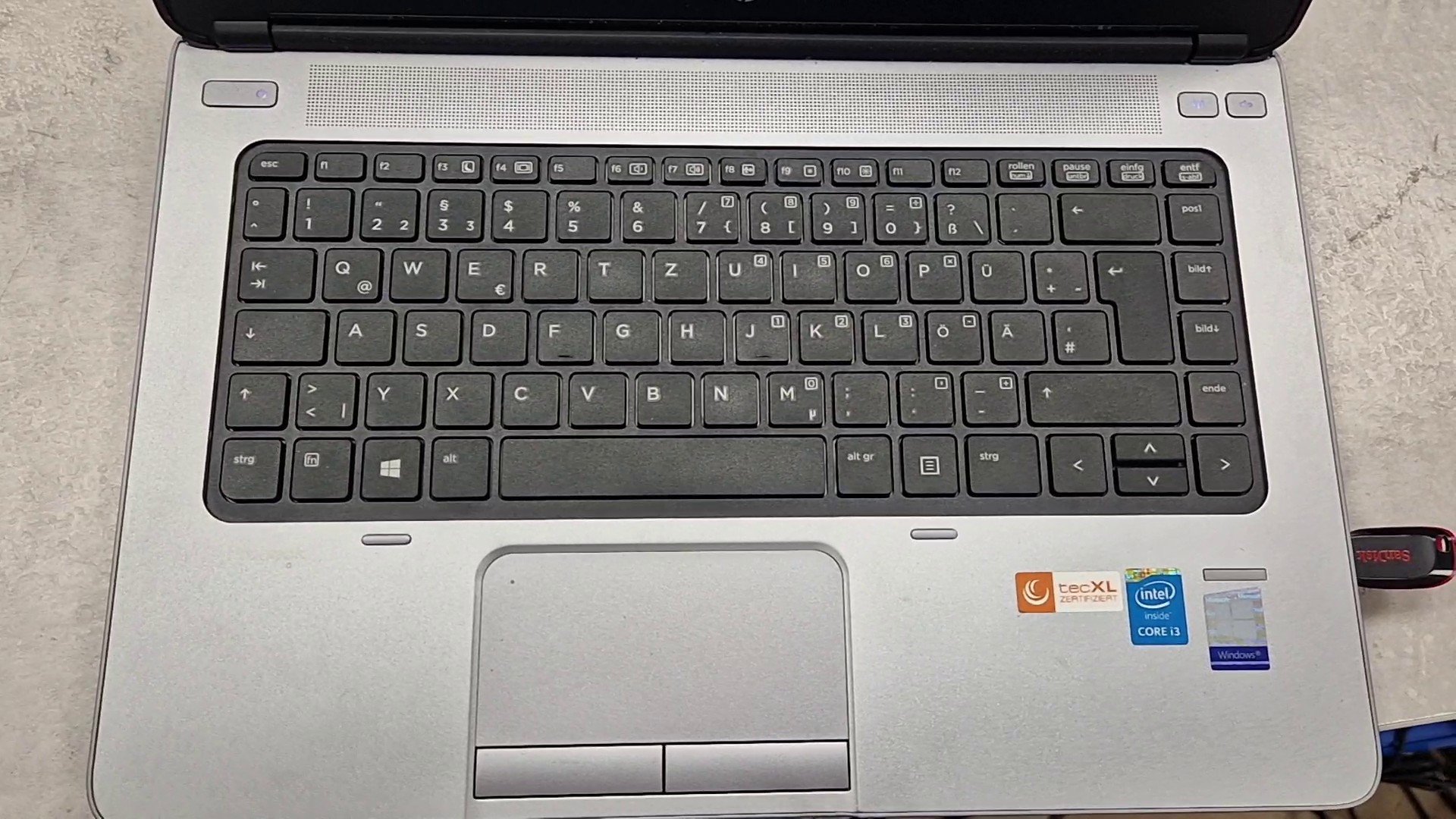 HP Notebook, Intel Core i3-4000M, 8 GB RAM, 120 GB SSD, Windows 10 Home | Zustand: Gut – Bild 2