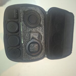 Moment M-Series 4er Objektiv Set Schwarz, Moment M-Series Objektiv-Set im robusten, wetterfesten Transportetui für Smartphone-Fotografie. | Zustand: Gut