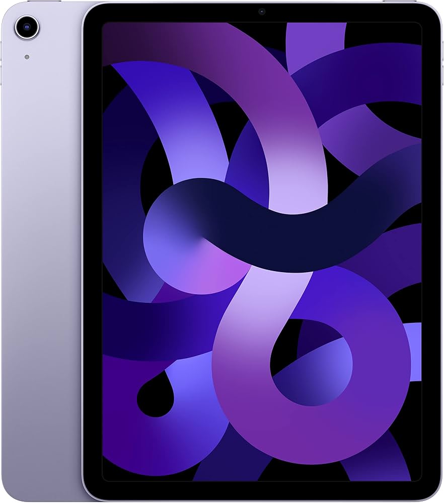Apple iPad Air (5. Gen., 2022) WiFi Violett, 64GB Speicher, inklusive Originalverpackung und Ladekabel. | Zustand: Sehr Gut