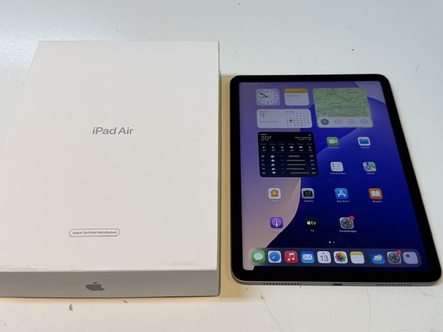 Apple iPad Air (5. Gen., 2022) WiFi Violett, 64GB Speicher, inklusive Originalverpackung und Ladekabel. | Zustand: Sehr Gut – Bild 2