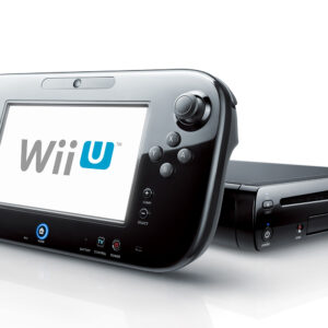 Nintendo Wii U Premium Schwarz , 32GB Konsole, GamePad, Netzteil, Sensorleiste, Standfüße und 4 Spiele (Super Mario Galaxy, Super Mario Galaxy 2, Need for Speed Most Wanted, Wii Sports ohne Hülle)  | Zustand: Gut | Farbe: schwarz