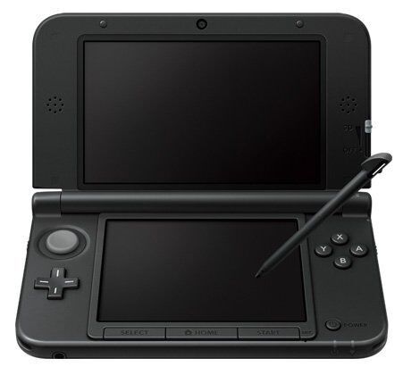 Nintendo 3DS XL Schwarz , Handheld-Spielekonsole in Schwarz inkl. dem Jump-and-Run-Klassiker Super Mario 3D Land. | Zustand: In Ordnung | Farbe: schwarz