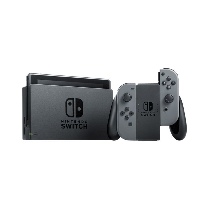 Nintendo Switch, Mit Dock | Netzteil | ohne Verpackung | Zustand: Gut | Farbe: schwarz – Bild 2