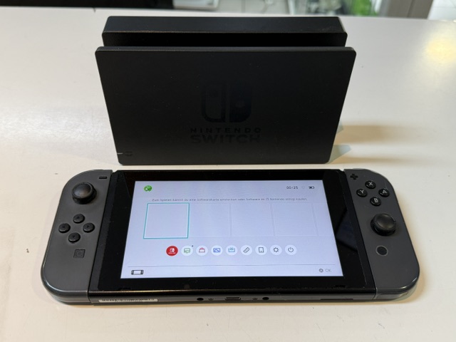 Nintendo Switch, Mit Dock | Netzteil | ohne Verpackung | Zustand: Gut | Farbe: schwarz – Bild 3